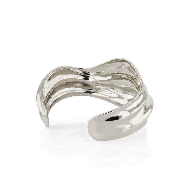 Statement Atlas Cuff Silver | Sarah & Sebastian