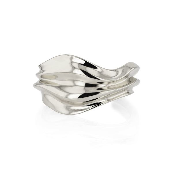 Statement Atlas Cuff Silver | Sarah & Sebastian