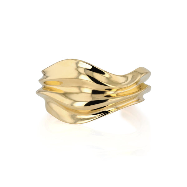 Statement Atlas Cuff Vermeil | Sarah & Sebastian