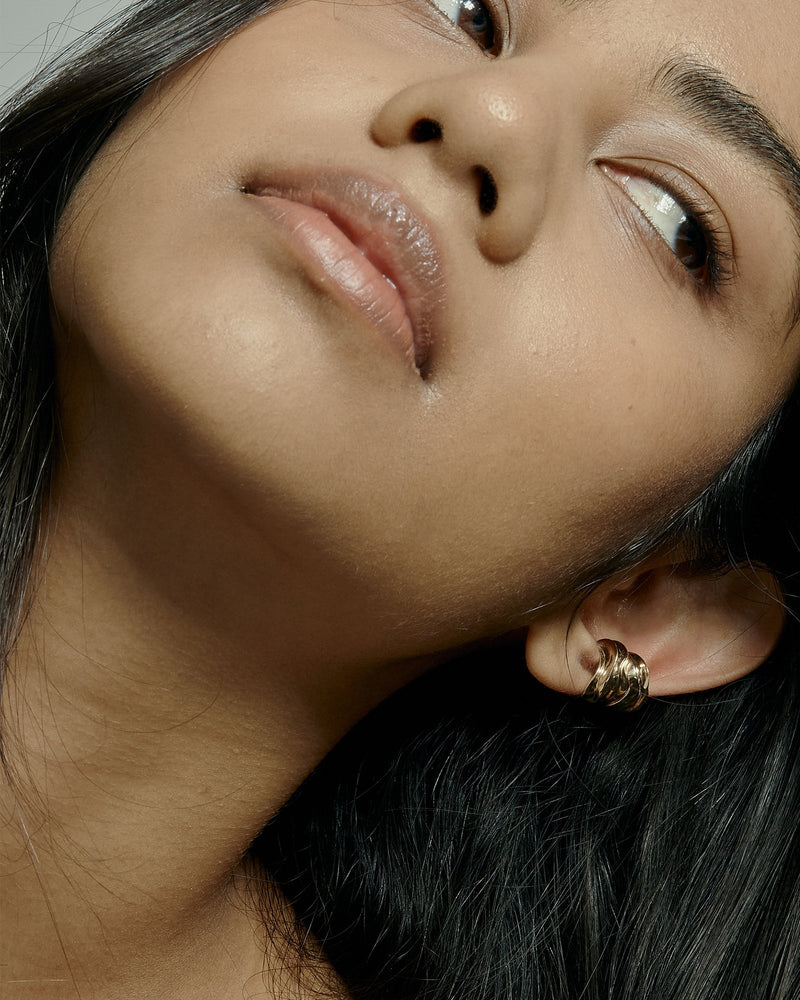 Atlas Ear Cuff Gold | Sarah & Sebastian onBody