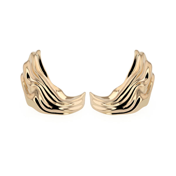 Statement Atlas Earrings Gold | Sarah & Sebastian