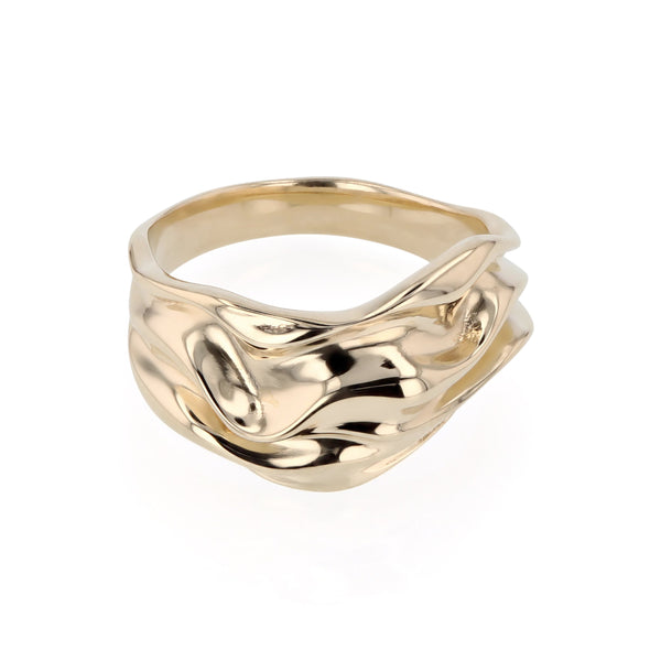 Atlas Conour Ring Gold | Sarah & Sebastian