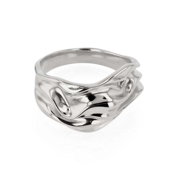 Atlas Conour Ring Silver | Sarah & Sebastian