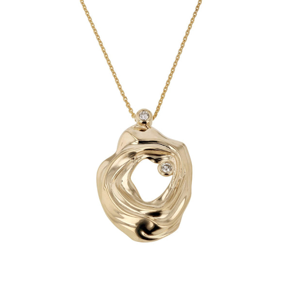 Atlas Necklace Gold | Sarah & Sebastian