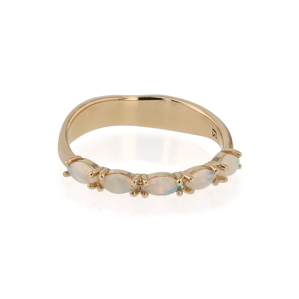 Atlas Opal Ring Gold | Sarah & Sebastian