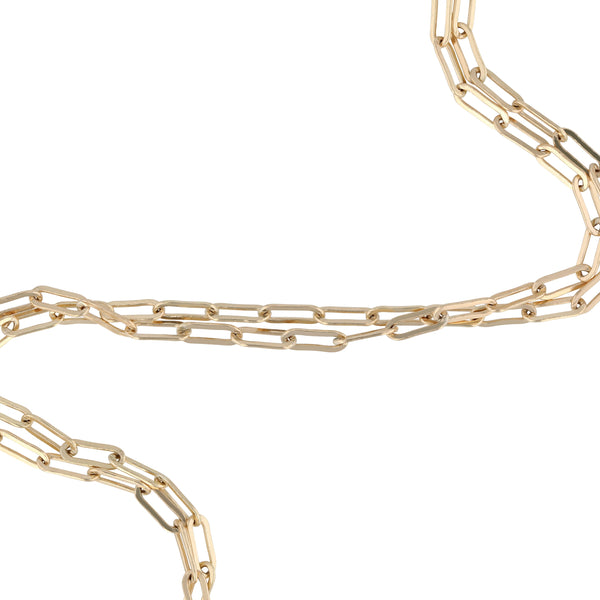 Block Chain Bracelet Unisex Gold | Sarah & Sebastian