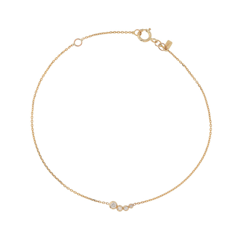 Fine Bloom Diamond Bracelet Gold | Sarah & Sebastian