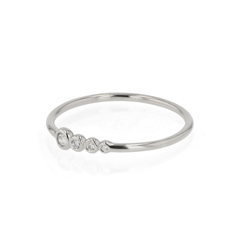 Bloom Diamond Ring White Gold | Sarah & Sebastian