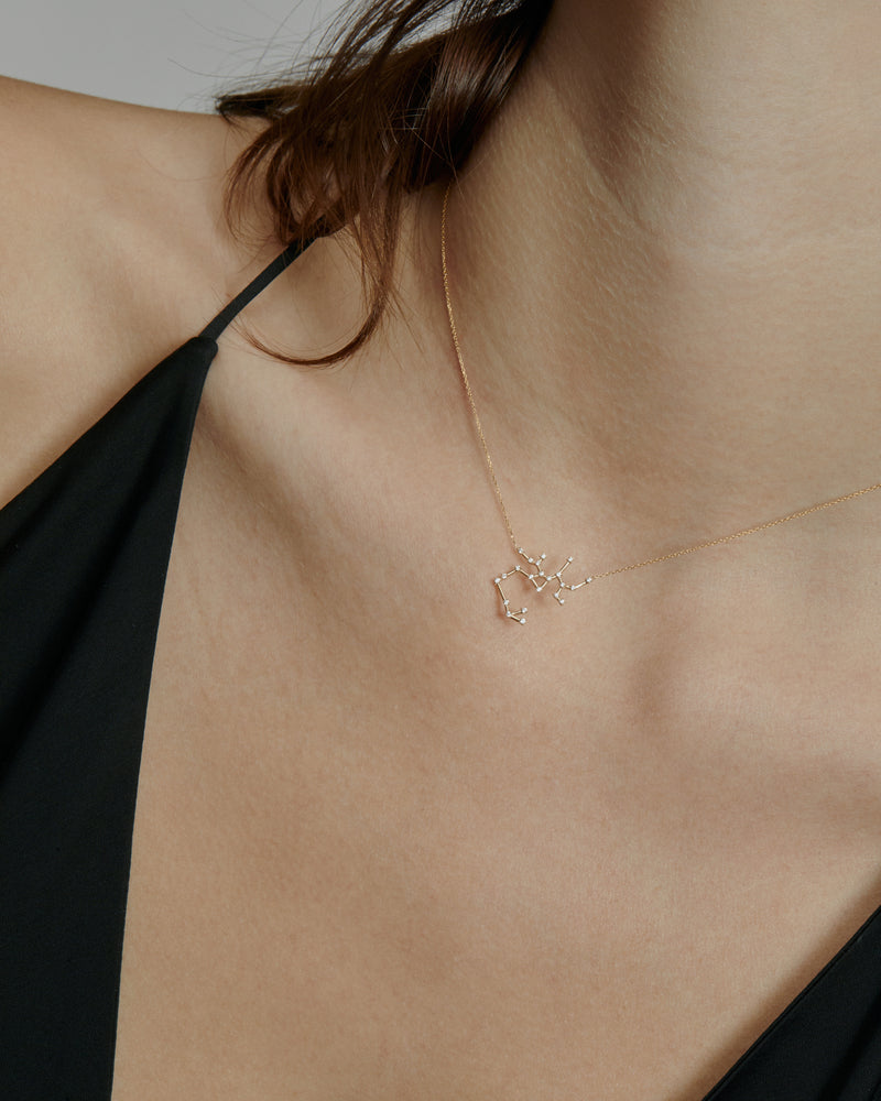 Celestial Sagittarius Necklace Gold | Sarah & Sebastian onBody