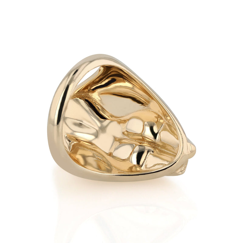 Calypso Statement Ring Vermeil | Sarah & Sebastian