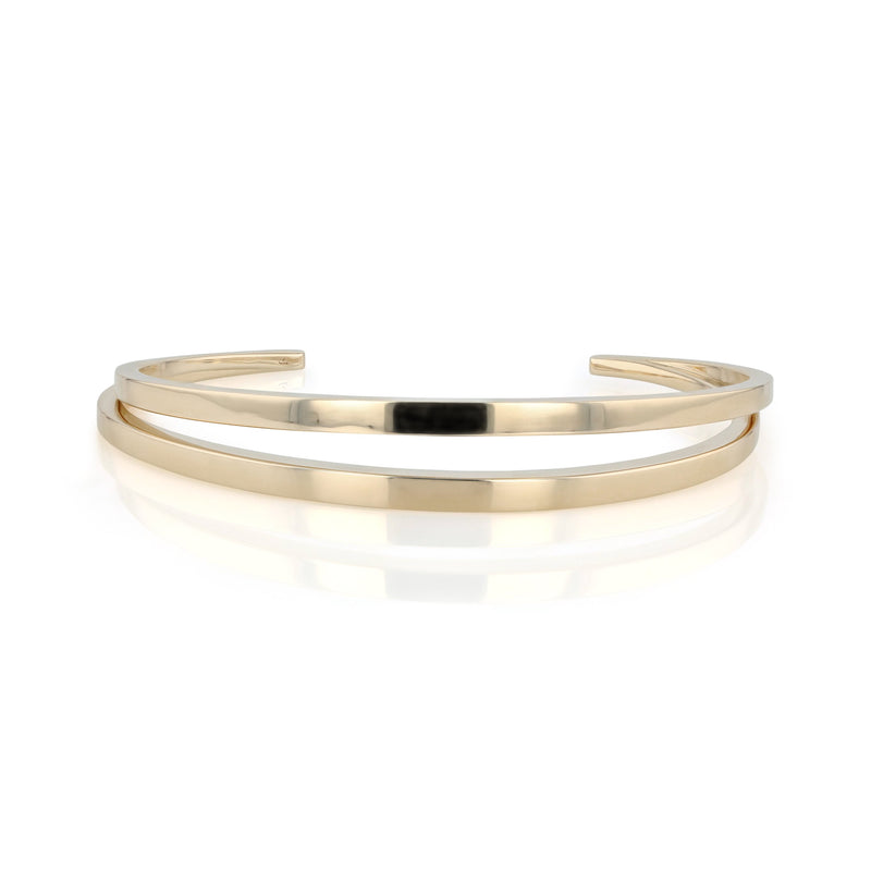 Cast Cuff Unisex Gold | Sarah & Sebastian