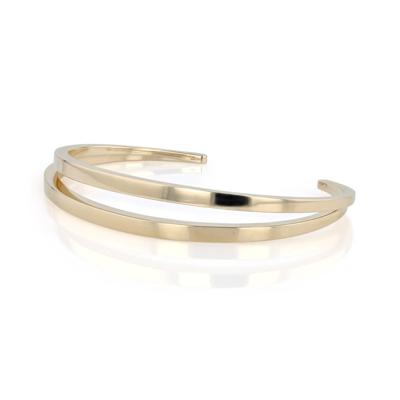 Cast Cuff Unisex Gold | Sarah & Sebastian