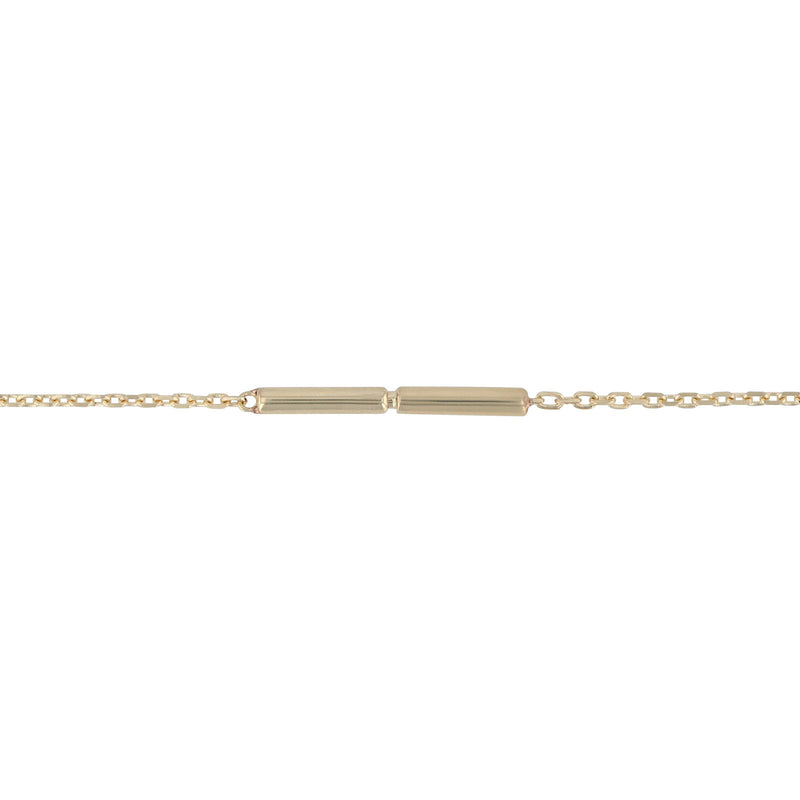 Cast Necklace Unisex Gold | Sarah & Sebastian