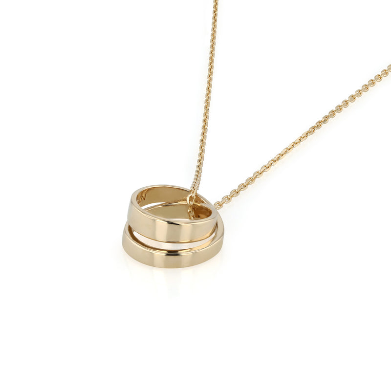 Cast Necklace Unisex Gold | Sarah & Sebastian