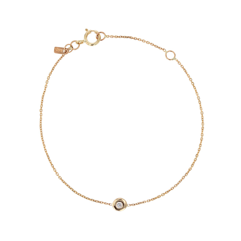 Fine Cell Diamond Bracelet Gold | Sarah & Sebastian