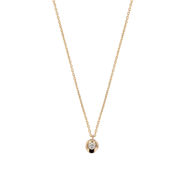 Fine Cell Diamond Necklace Gold | Sarah & Sebastian