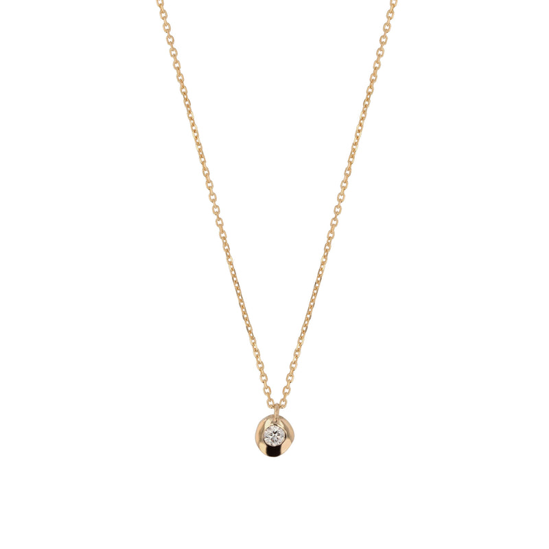 Fine Cell Diamond Necklace Gold | Sarah & Sebastian