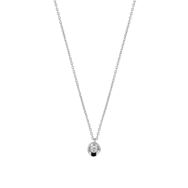 Fine Cell Diamond Necklace White Gold | Sarah & Sebastian