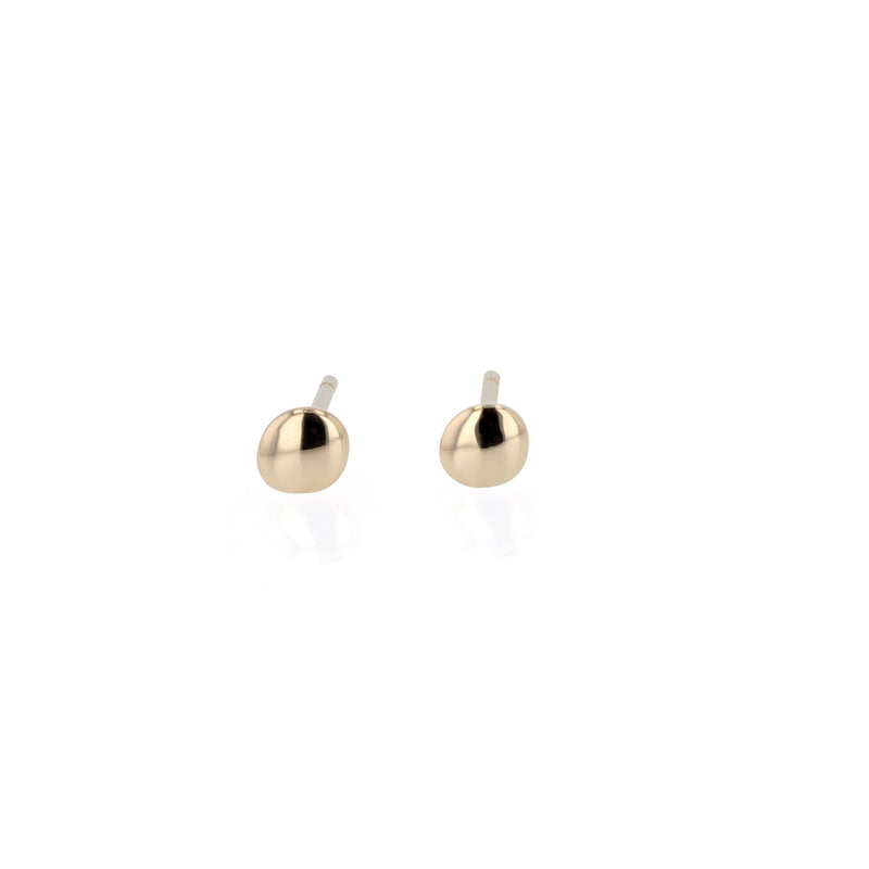 Fine Cell Stud Earrings Gold | Sarah & Sebastian