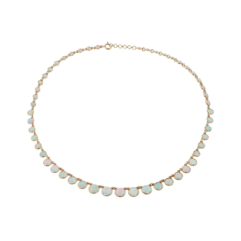 Statement Chroma Opal Chain Gold | Sarah & Sebastian