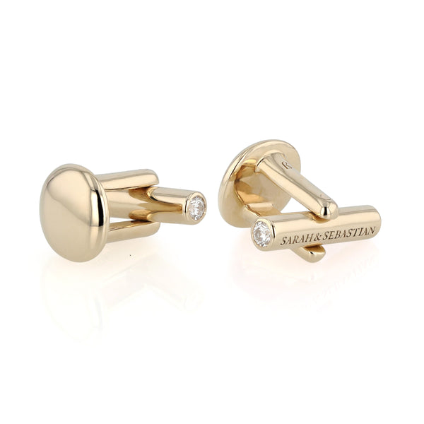 Diamond Void Cufflinks