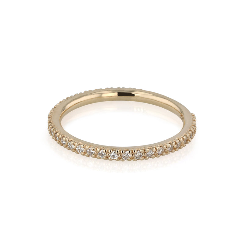 Eternity Diamond Ring Gold | Sarah & Sebastian