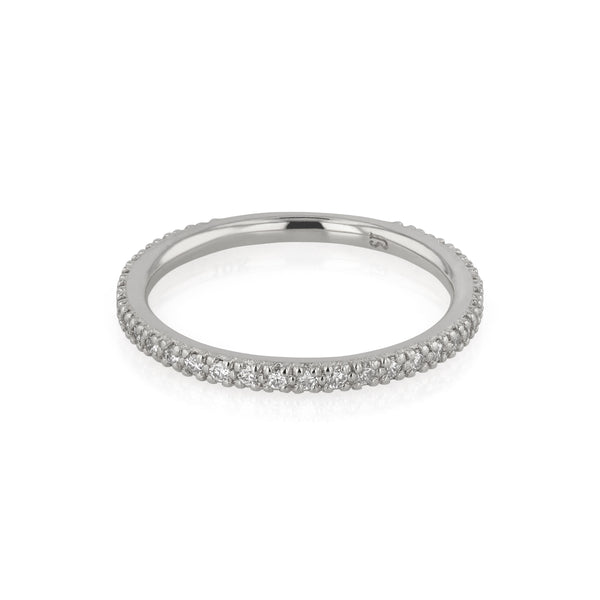 Eternity Diamond Ring White Gold | Sarah & Sebastian