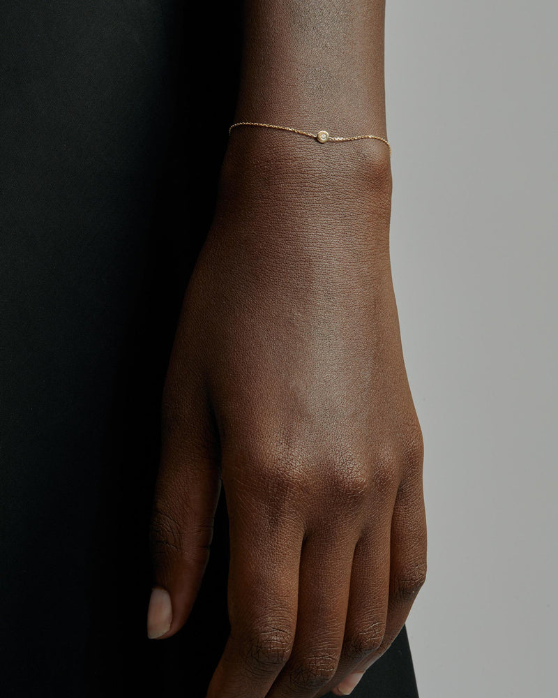 Fine Cell Diamond Bracelet Gold | Sarah & Sebastian onBody