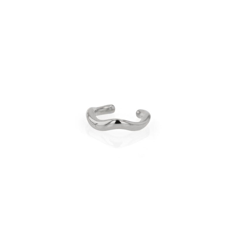 Form Ear Cuff Silver | Sarah & Sebastian