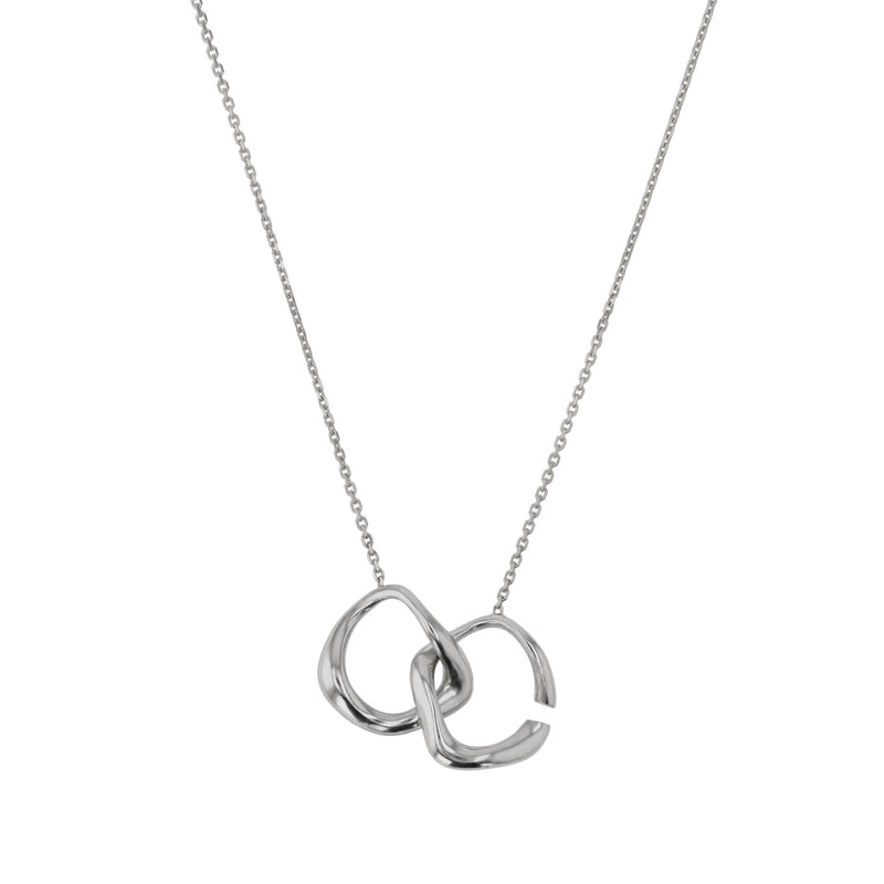 Form Necklace Silver | Sarah & Sebastian