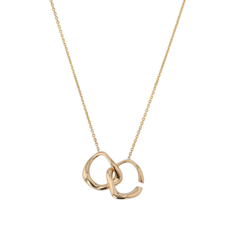 Form Necklace Gold | Sarah & Sebastian