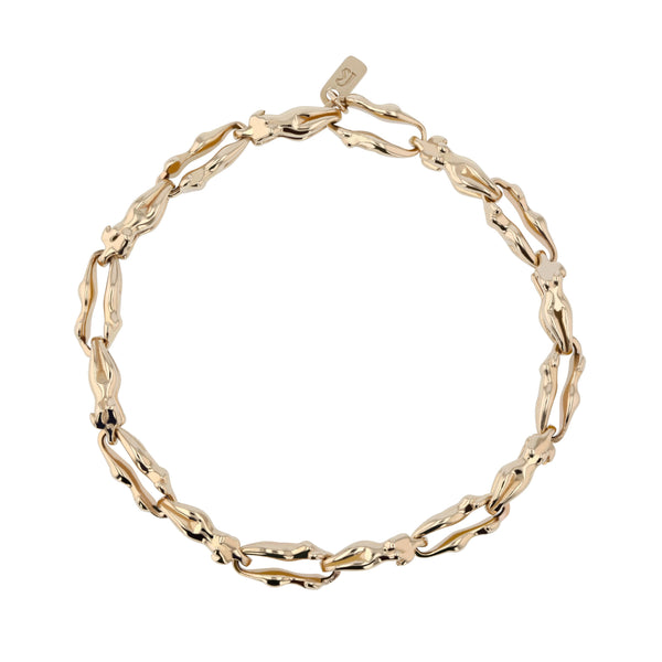 Gaia Bracelet Gold | Sarah & Sebastian