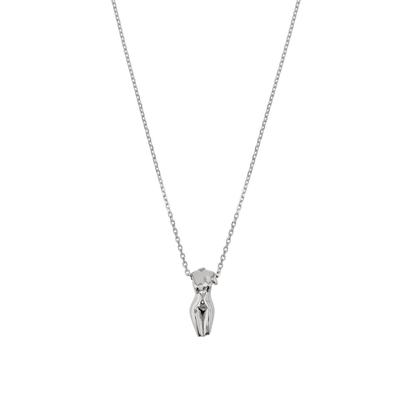 Gaia Necklace Silver | Sarah & Sebastian