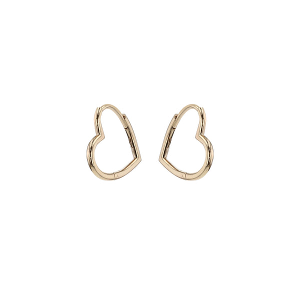 Heart Hoops Gold | Sarah & Sebastian