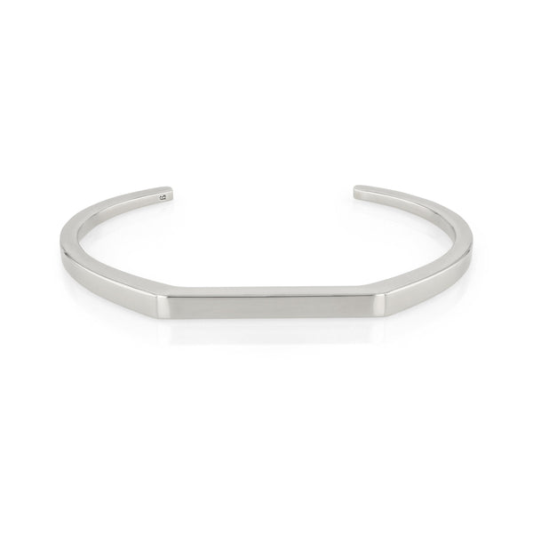 Ingot Cuff Unisex Silver | Sarah & Sebastian