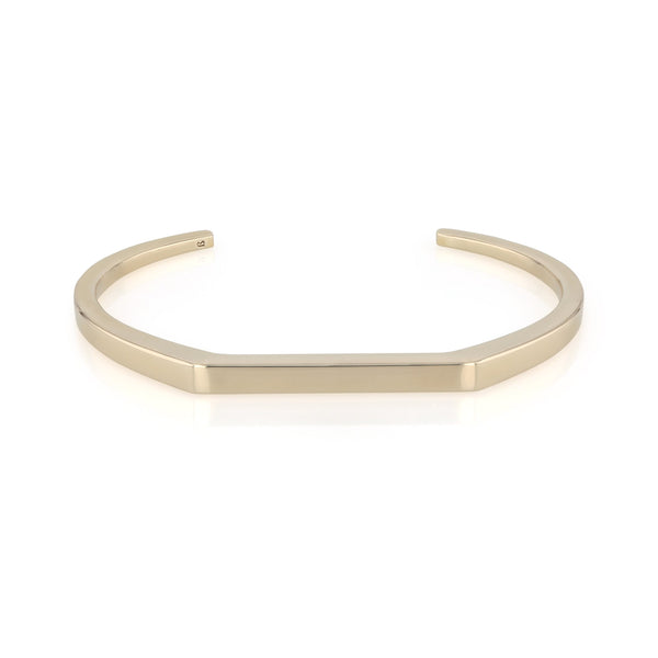 Ingot Cuff Unisex Gold | Sarah & Sebastian