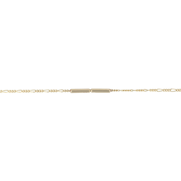 Ingot Necklace Unisex Gold | Sarah & Sebastian