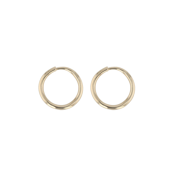 Molten Hoops Unisex Gold | Sarah & Sebastian