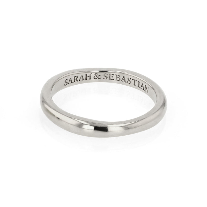 Molten Ring Unisex Silver | Sarah & Sebastian