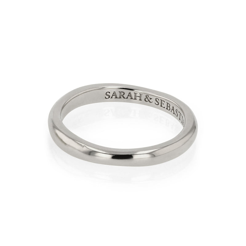 Molten Ring Unisex Silver | Sarah & Sebastian