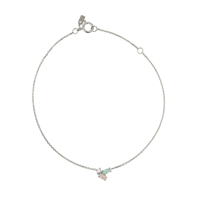 Nymph Diamond Bracelet White Gold | Sarah & Sebastian