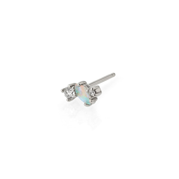 Nymph Diamond Earring V White Gold | Sarah & Sebastian