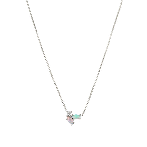 Nymph Diamond Necklace White Gold | Sarah & Sebastian