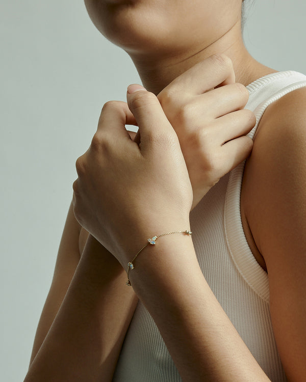 Nymph Opal Bracelet Gold | Sarah & Sebastian onBody