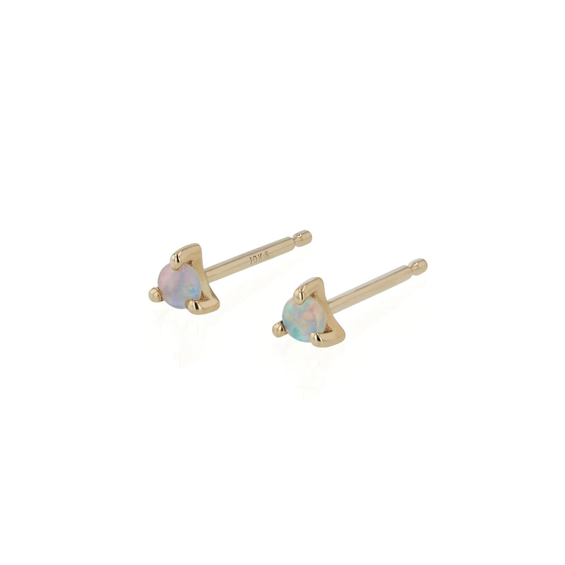 Element Opal Stud Earrings Gold | Sarah & Sebastian