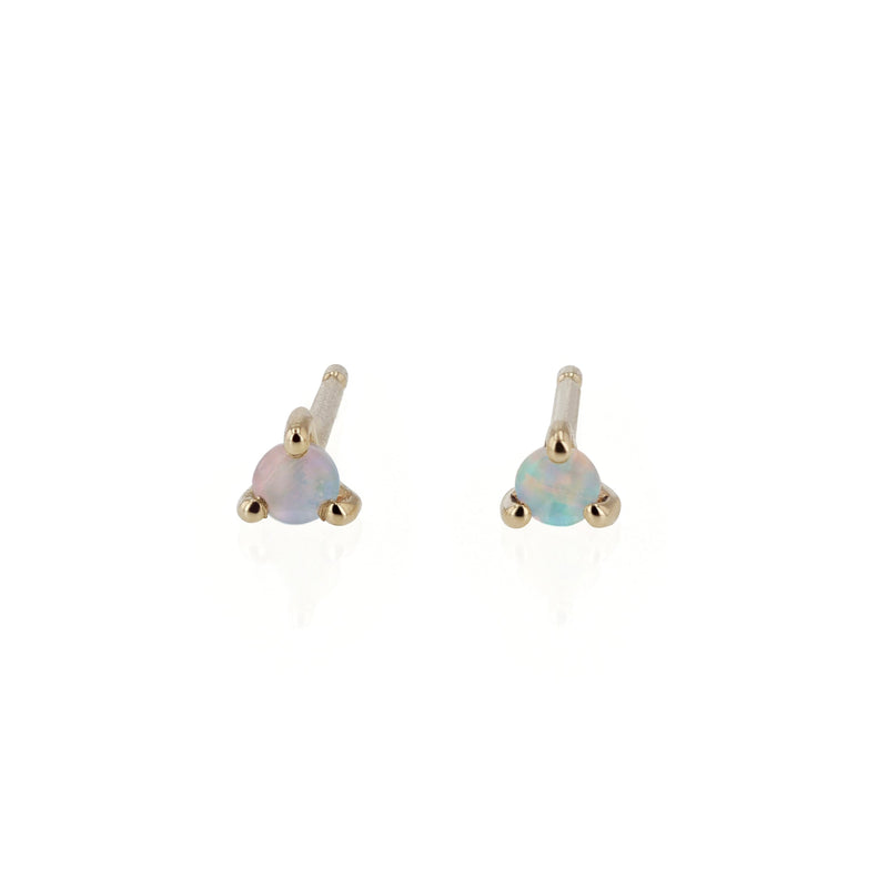 Element Opal Stud Earrings Gold | Sarah & Sebastian