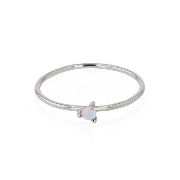 Fine Opal Element Ring Silver | Sarah & Sebastian