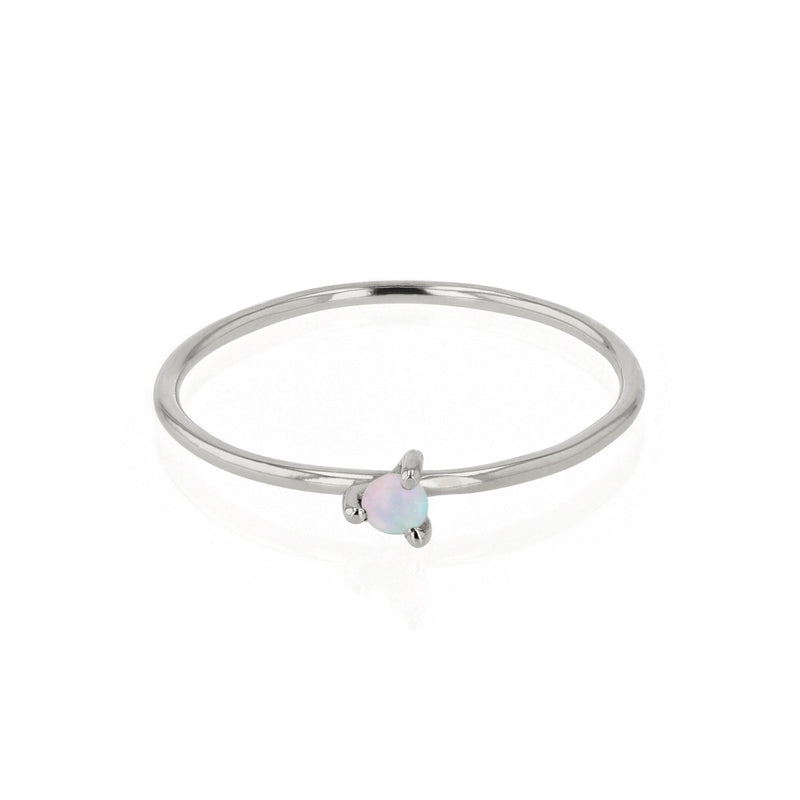 Fine Opal Element Ring Silver | Sarah & Sebastian