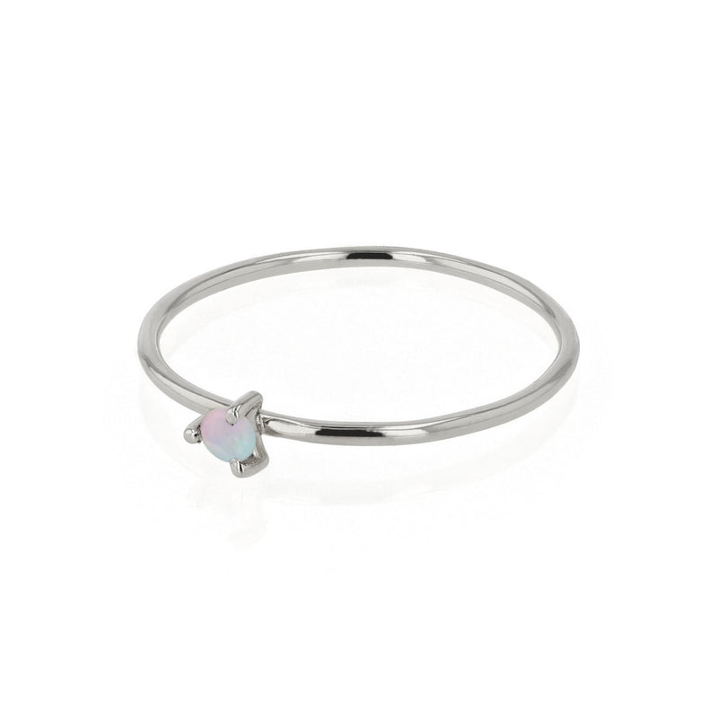 Fine Opal Element Ring Silver | Sarah & Sebastian