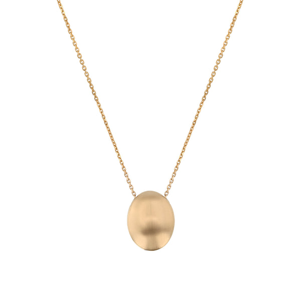 Oval Locket Necklace Gold | Sarah & Sebastian